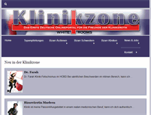 Tablet Screenshot of klinikzone.com